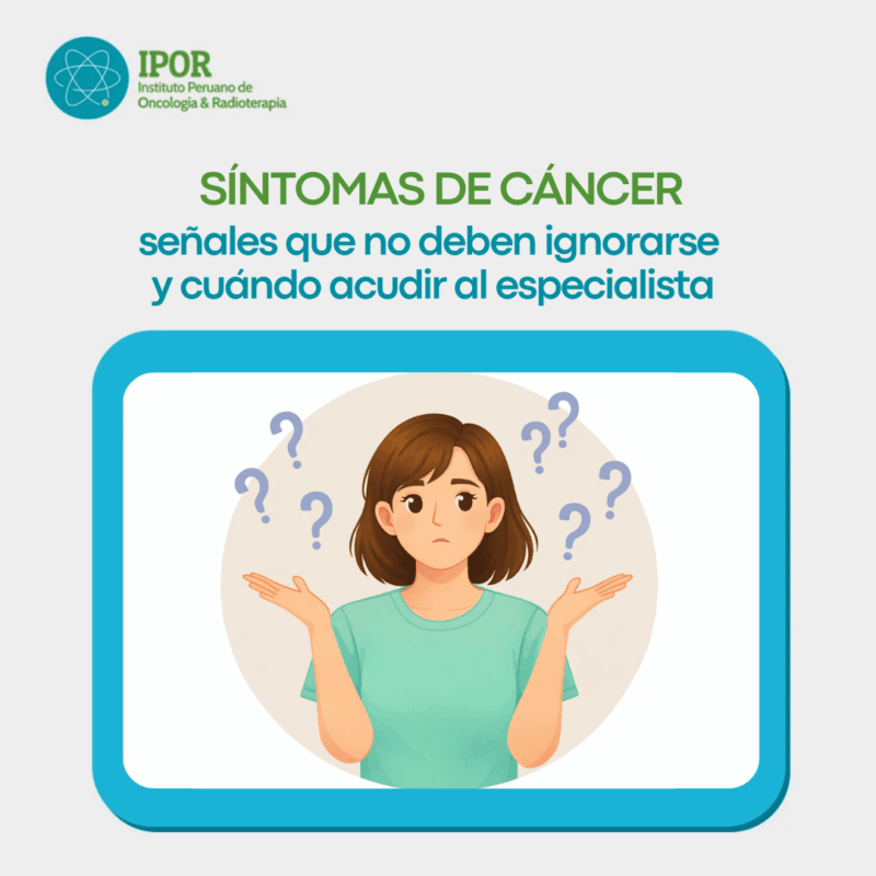 síntomas de cáncer