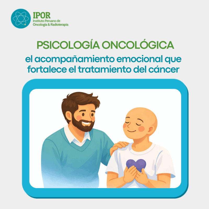 Psicología Oncológica : acompañamiento emocional IPOR