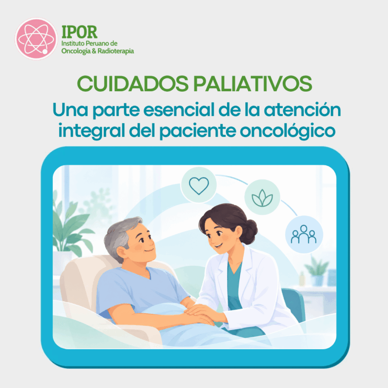 Cuidados paliativos y atención integral del paciente oncológico en IPOR
