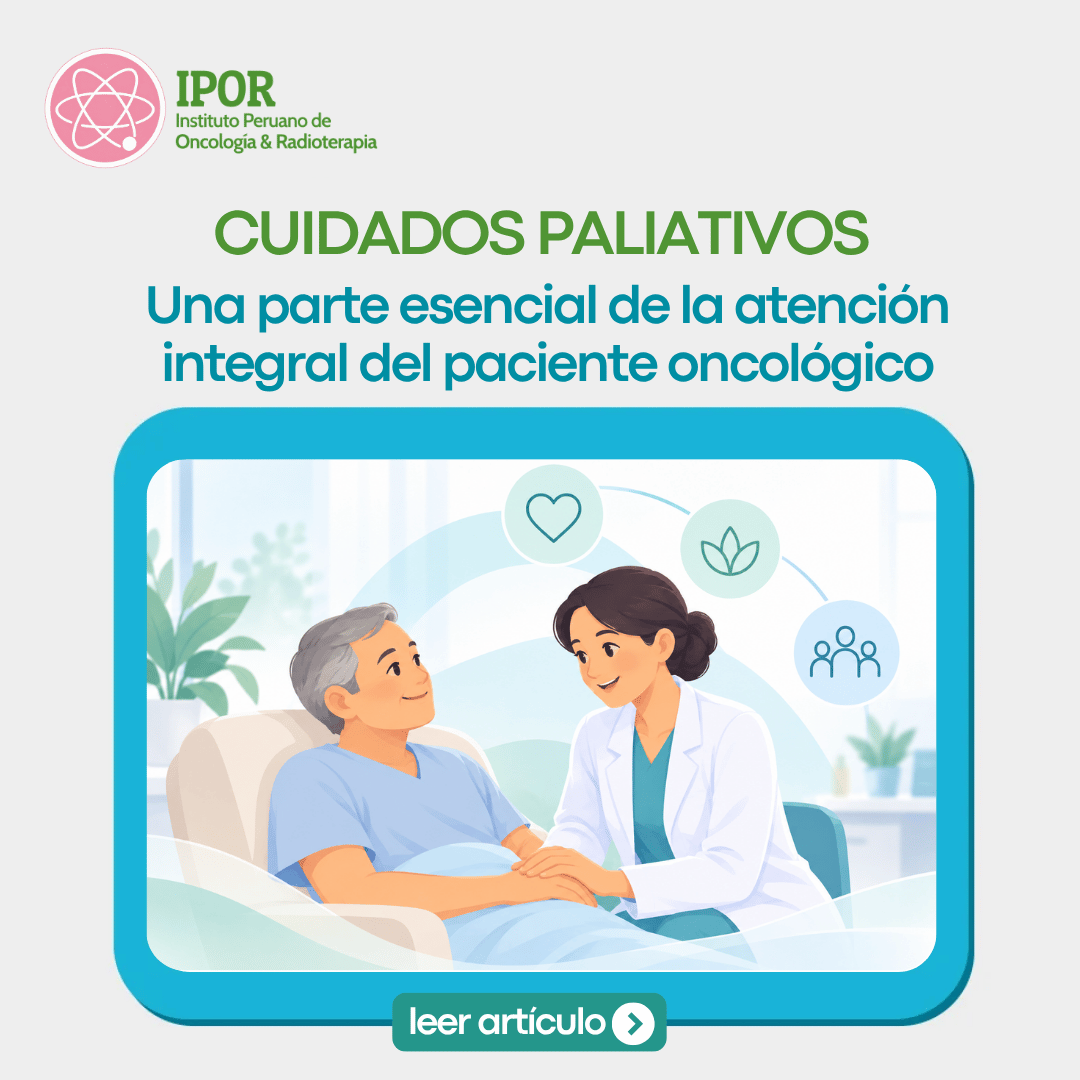 Cuidados paliativos y atención integral del paciente oncológico en IPOR
