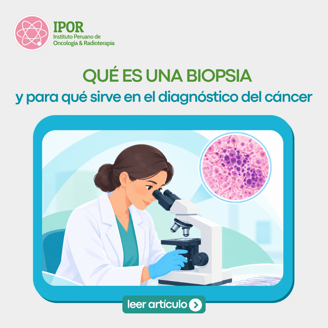 ¿Qué es una biopsia y para qué sirve en el diagnóstico del cáncer?